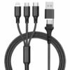Bundle Sale 5 Pack 5XP-505-HDMI Splitter Cable 1-in-2-Out – HDMI Male to Dual Female Adapter | Gold-Plated | HD Video Signal Splitter Model 1.505